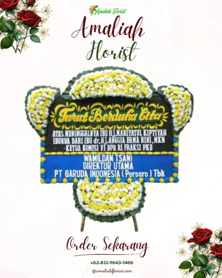 Papan Bunga Duka Makasar